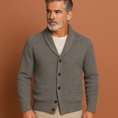 Vintage V-hals herenvest voor heren in grijs met slanke pasvorm en klassiek ontwerp voor warme en stijlvolle outfits.