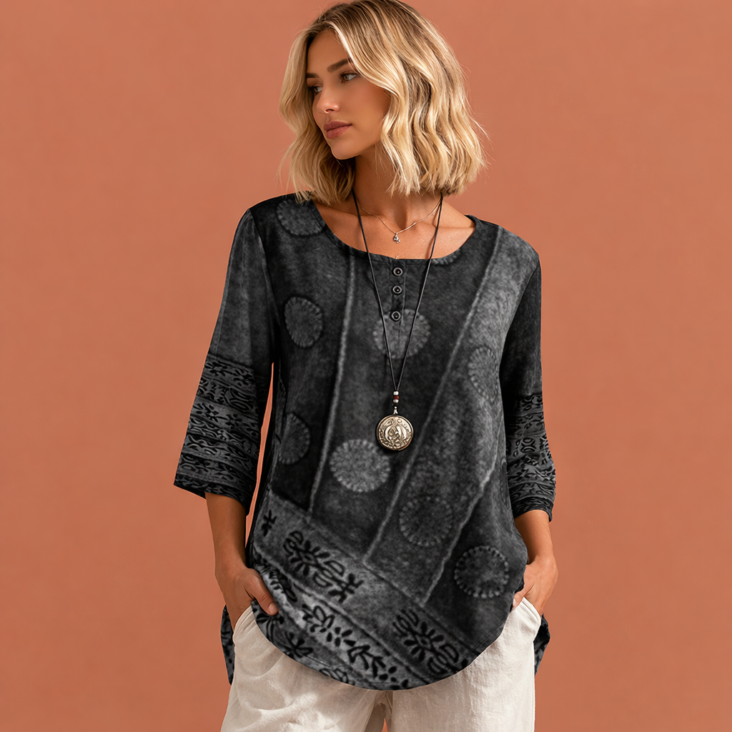 Dames zomertop in grijs met minimalistisch design, zacht en comfortabel voor casual en stijlvolle outfits.