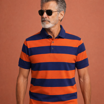 Dames zomerbroek in oranje met minimalistisch design, zacht en comfortabel voor casual en stijlvolle outfits.