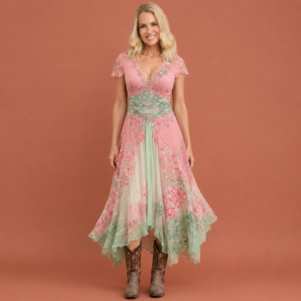 Dames bohemian maxi jurk in roze met minimalistisch design, zacht en comfortabel voor casual en stijlvolle outfits.