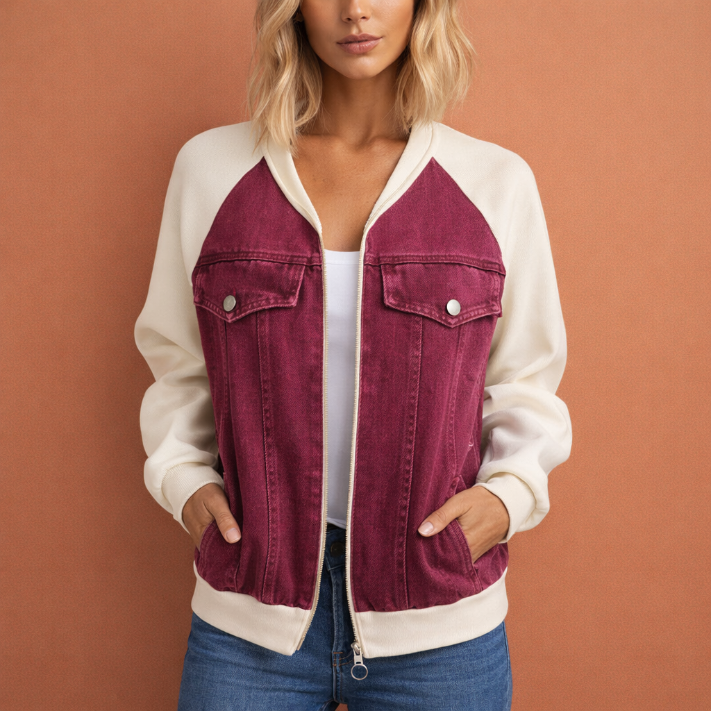 Roze elegante casual jas voor dames met comfortabele pasvorm, ideaal voor dagelijks gebruik en veelzijdige outfits.