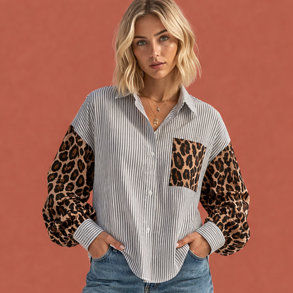 Dames blouse in wit met minimalistisch design, zacht en comfortabel voor casual en stijlvolle outfits.