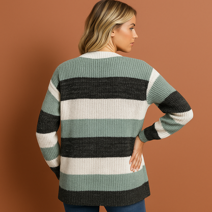 Zwart dames vest met moderne pasvorm en stijlvolle uitstraling, perfect voor casual en nette herfstoutfits.