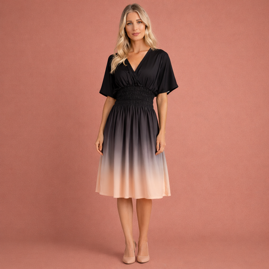 Zwarte zomerse mini jurk voor dames, perfect voor dagelijks gebruik en zomerse gelegenheden.